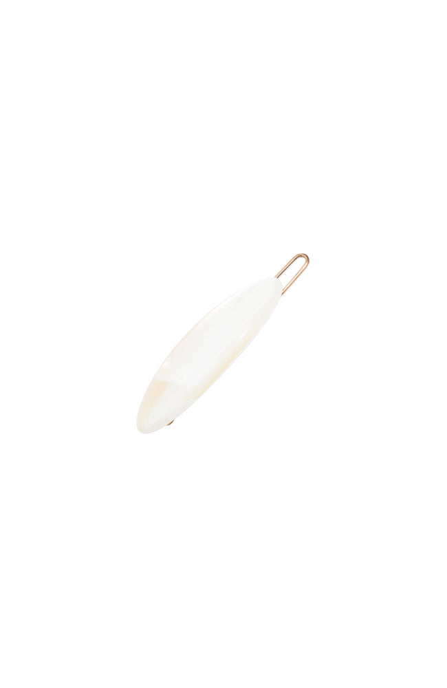 Mini Oblong Tige Boule Barrette - Classic