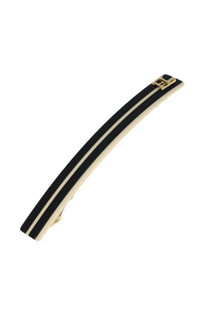 Stripe Skinny Barrette