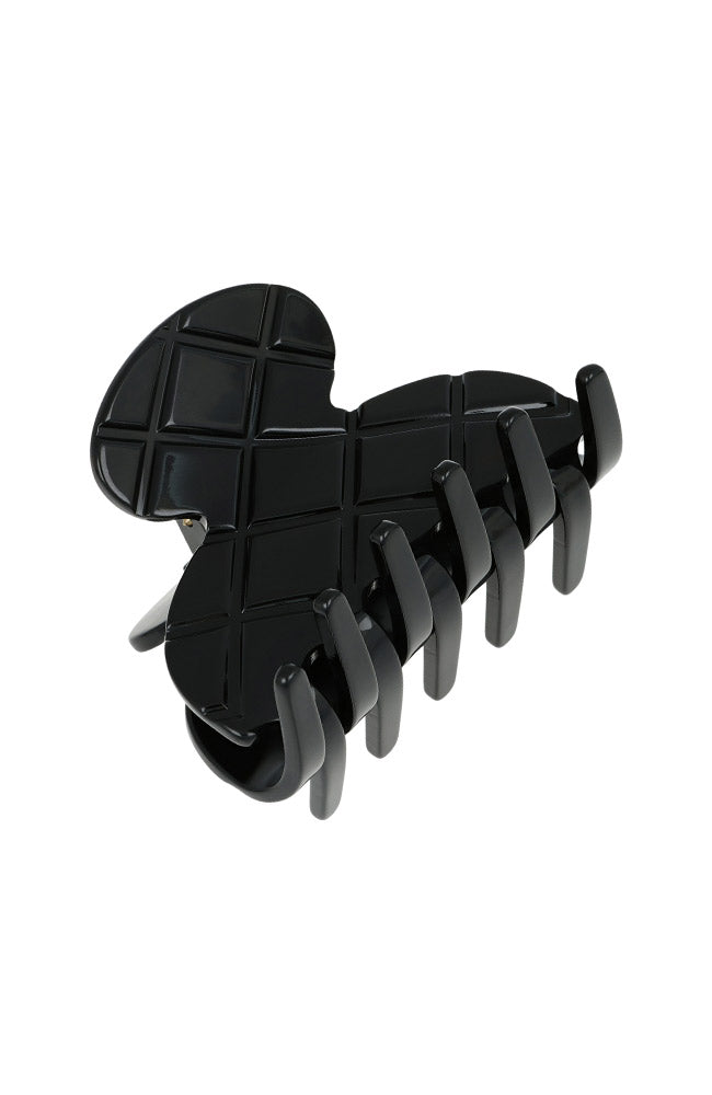 Quilted Small Claw Clip - Classic