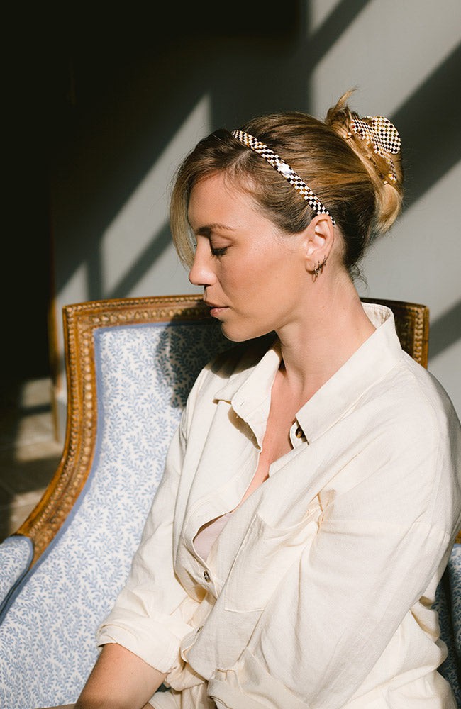 Small Couture Claw Clip - French Classic