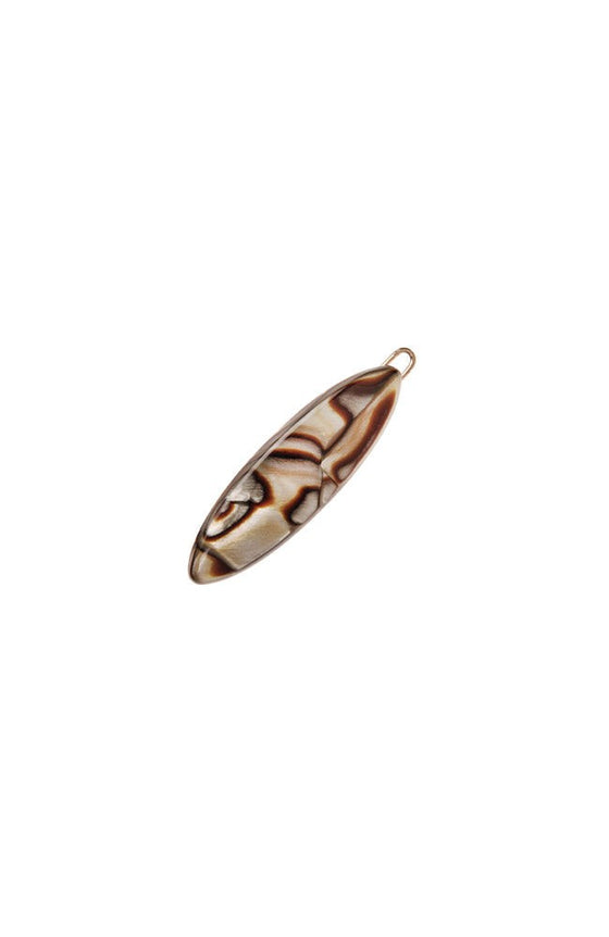 Mini Oblong Tige Boule Barrette - Classic
