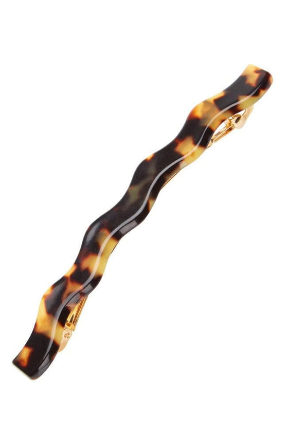 Wavy Long and Skinny Barrette - Classic